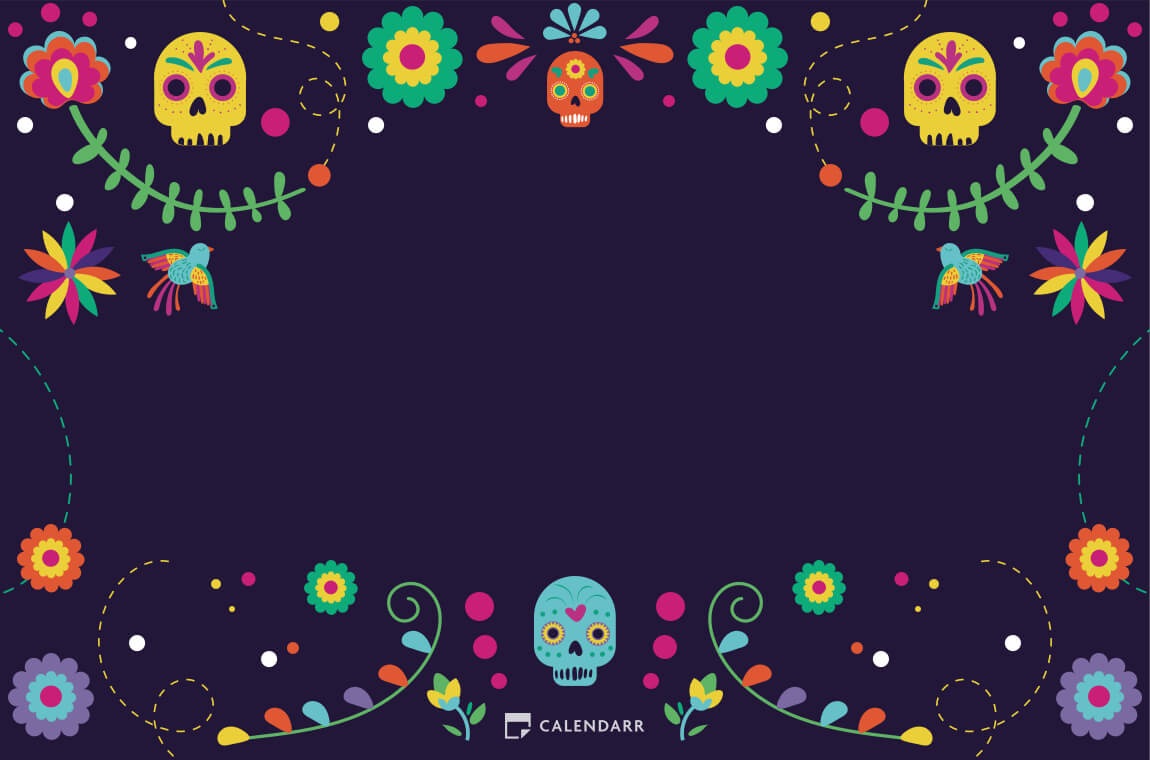 Cuenta regresiva para  el Día de Muertos - Calendarr