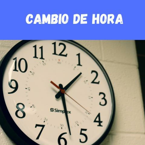 Cambio de hora en España 2026